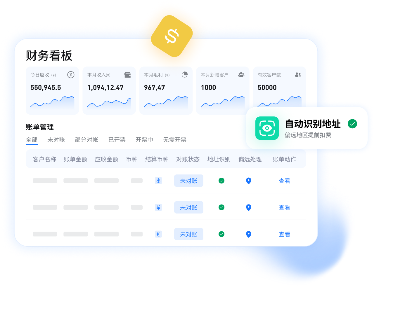 精准财务管理，核算又快又准